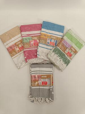 TELO MARE FOUTA CON BORSA CORAL BAY 95X175 Tellini S.R.L. Großhandelskleidung